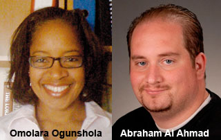 Omolara Ogunshola and Abraham Al Ahmad